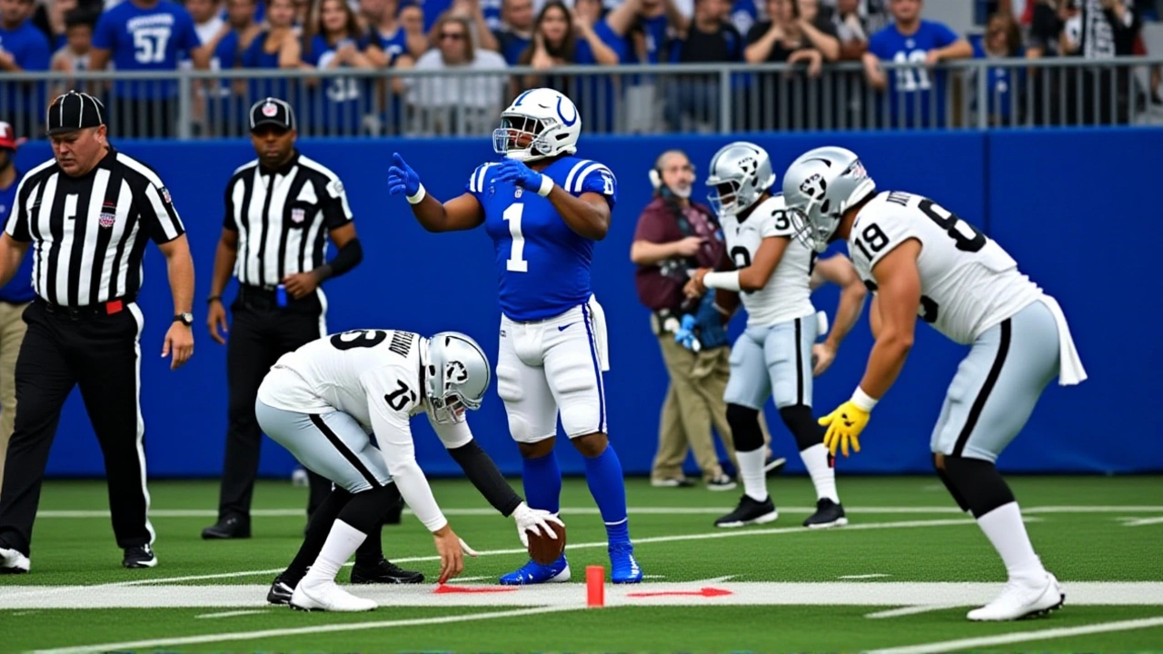 Josh Downs’ spin‑move earns first down as Colts beat Raiders